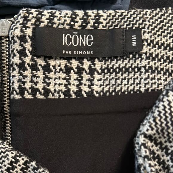 🌹ICONE PAR SIMONS FRINGE PLAID SKIRT - Picture 4 of 4